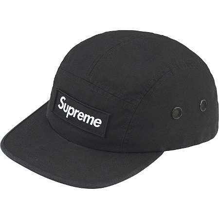 SUPREME - Boné Military Camp Cap " Black "