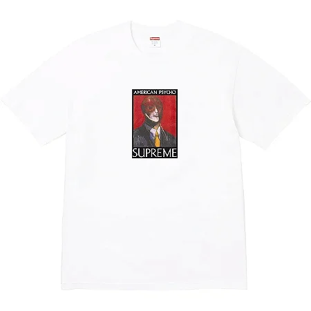 SUPREME - Camiseta American Psycho White