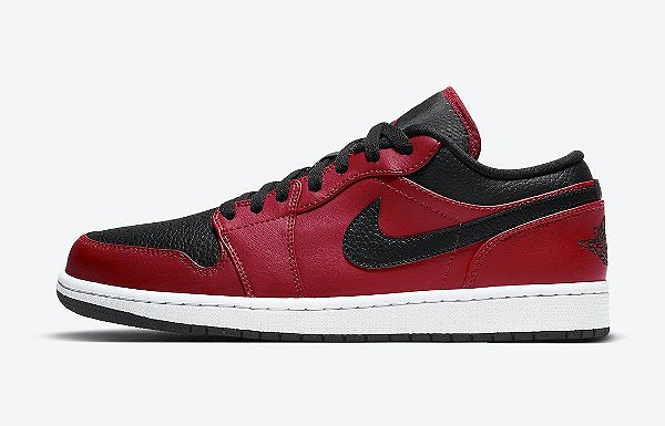 NIKE AIR JORDAN 1 LOW - Gym Red Black