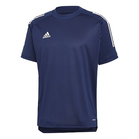 Camiseta Adidas Treino Condivo 20 Azul Marinho Masculino