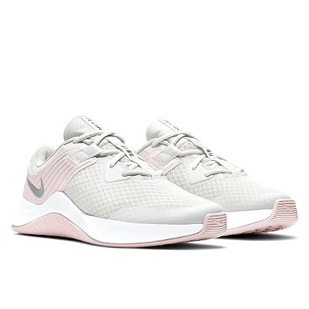 Tenis Nike Mc Trainer Branco/Rosa Feminino