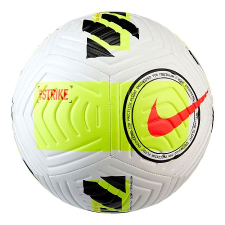 Bola Campo Nike Strike Facup 2021 Branco/Amarelo