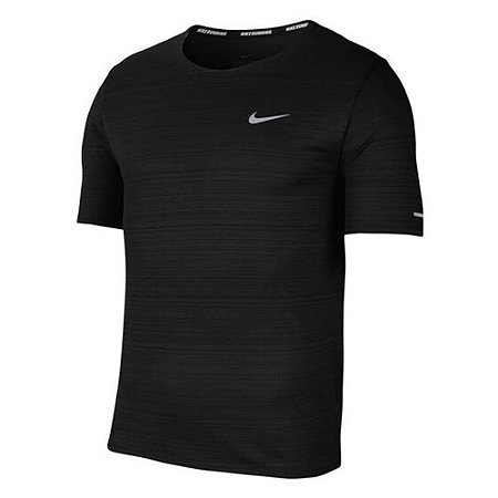 Camiseta Nike Dry Miler Top Ss Preto Masculino