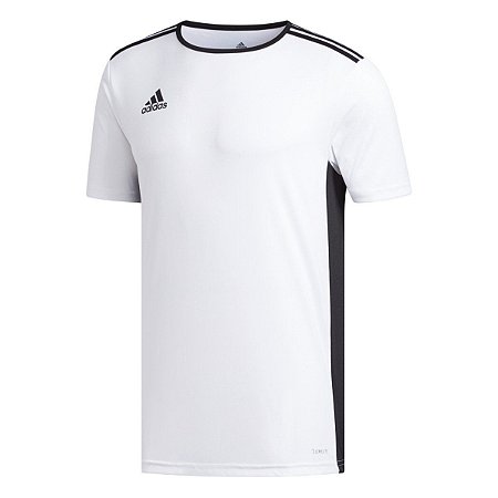 Camiseta Adidas Entrada 18 Branco Masculino