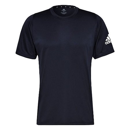 Camiseta Adidas D2m Freelift Ultimate Legend Azul Marinho Masculino