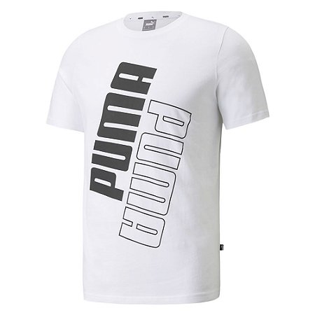 Camiseta Puma Power Branca Masculino