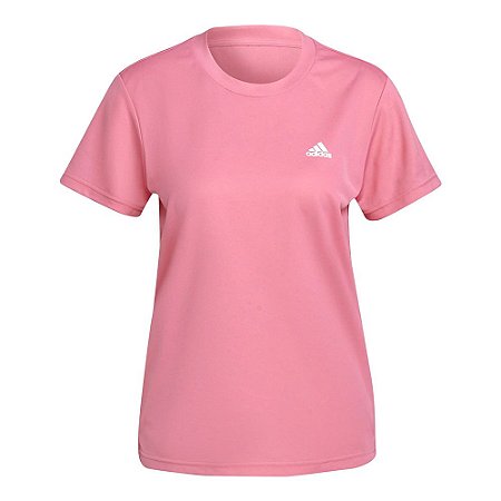 Camiseta Adidas Sport Rosa Feminino