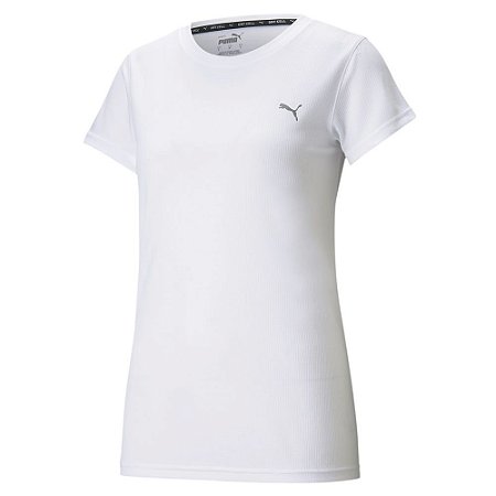 Camiseta Puma Performance Branco Feminino