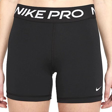 Shorts Nike Pro 365 5in Preto Feminino