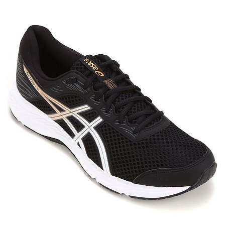 Tenis Asics Raiden 3 Preto/Bronze Masculino