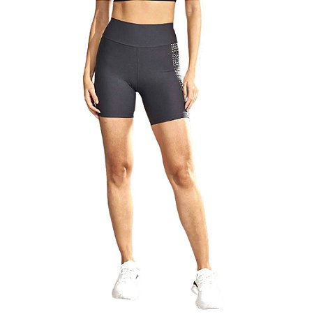 Shorts Colcci Performance Preto/Verde Feminino