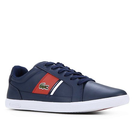 Tenis Lacoste Europa 319 Azul Marinho Masculino