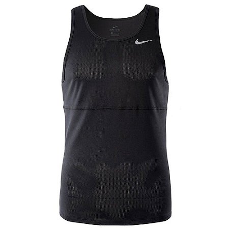 Camiseta Nike Sm Breathe Run Preto Masculino
