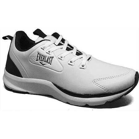 Tenis Everlast Confort Branco/Preto Masculino