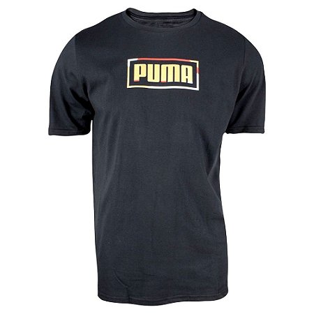 Camiseta Puma Core Art Of Sports Preto Masculino