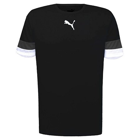 Camiseta Puma Teamrise Jersey S Preto Masculino