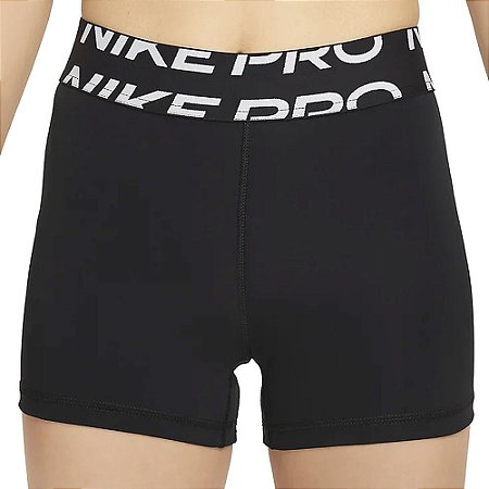 Shorts Nike Pro 3 HBR Feminino Preto