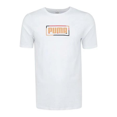 Camiseta Puma Core Art Of Sports Branco Masculino