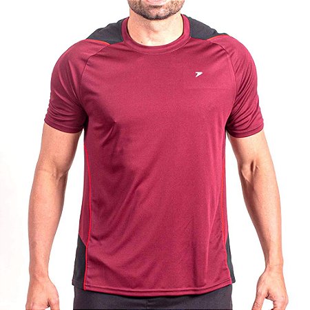 Camiseta Poker Esportiva Pace Vermelho Masculino