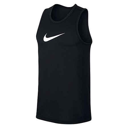 Regata Nike NBA Dry Crossover Preto Masculino