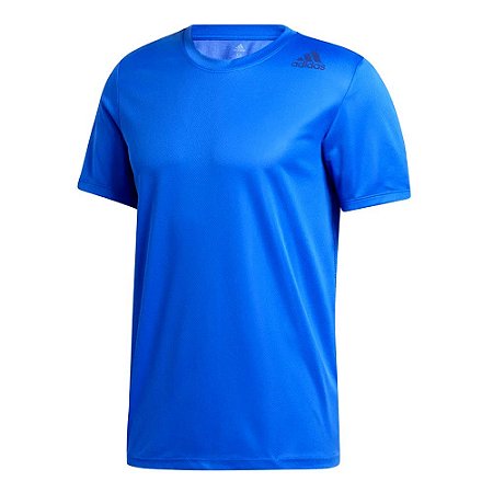 Camiseta Adidas Trg HRdy Running Azul Masculino