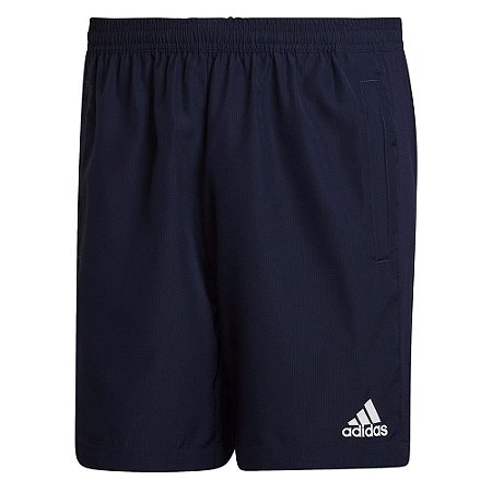 Shorts Adidas D2M Ripstop Azul Marinho Masculino