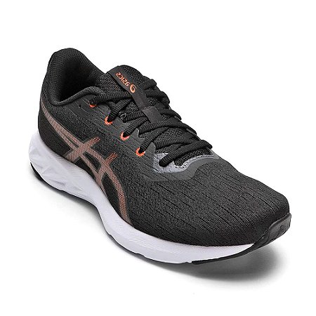 Tenis Asics Versablast 2 SE Running Preto e Laranja Masculin