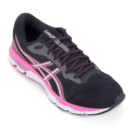 Tenis Asics Gel Pacemaker 2 Feminino Preto e Rosa