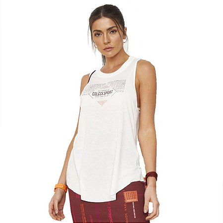 Regata Colcci Basic Sport Feminino Off Shell