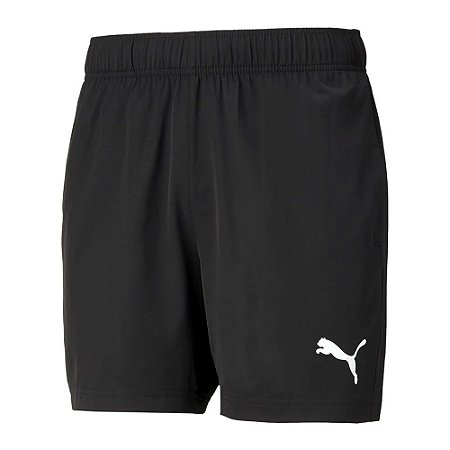 Bermuda Puma Active Woven Shorts 5 Preto Masculino