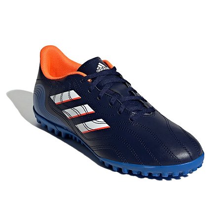 Chuteira Society Adidas Copa 21 Sense 4 Azul Masculino