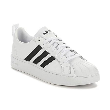 Tenis Adidas Streetcheck Cloudfoam Court Low Branco Masculin