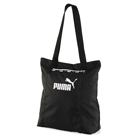 Bolsa Puma Core Base Shopper Preto e Branco