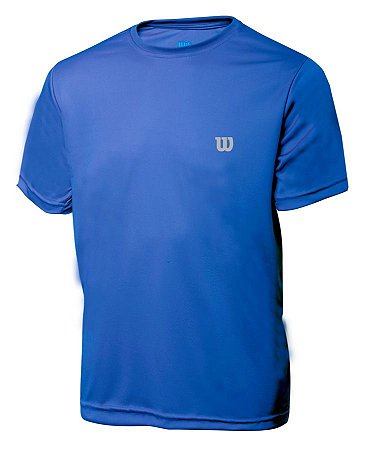 Camiseta Wilson Core Infantil Azul