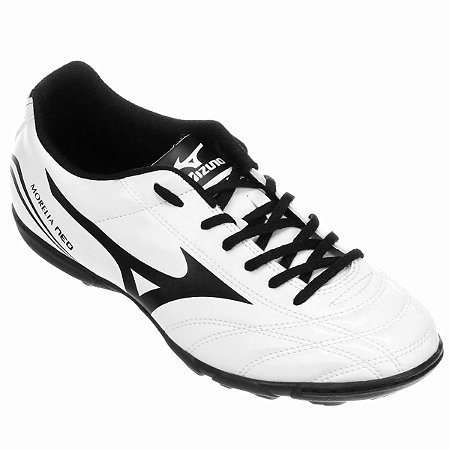 Chuteira Suíço Mizuno Morelia Neo Club Branco/Preto