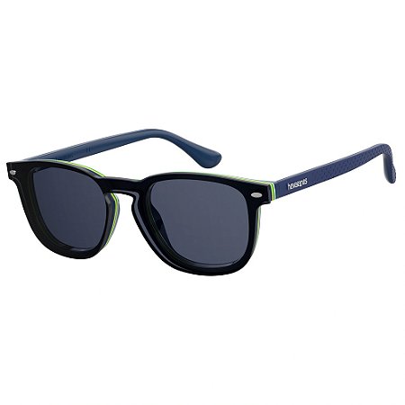 Óculos de Sol Solar Havaianas Botafogo Clip-On Rx Able Azul