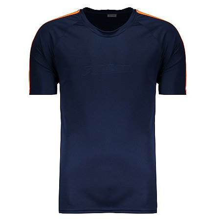 Camiseta Poker Berilio Marinho/Laranja