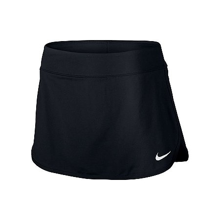 Saia Short Nike Skirt Pure Preto/Branco