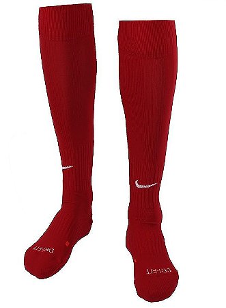 Meião Nike Classic Football Fit Dry Vermelho