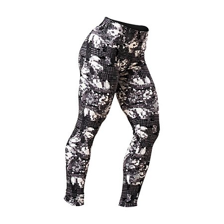 Calça Legging Poker Diana II Círculos Preto