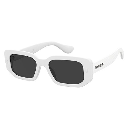 Óculos De Sol Solar Havaianas Farol Branco Lente Cinza