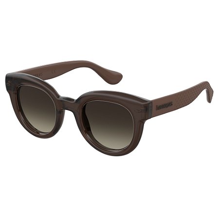 Óculos De Sol Solar Havaianas Ilheus Marrom Lente Degradê