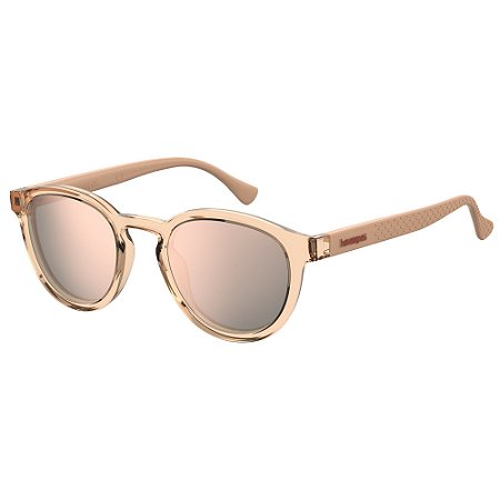 Óculos De Sol Solar Havaianas Cedro Salmão Lente Rosa