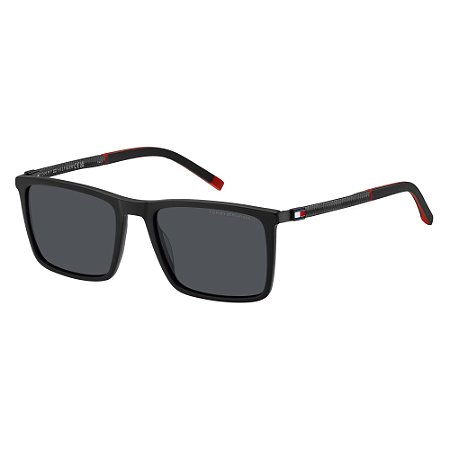 Óculos de Sol Tommy Hilfiger 2077S Preto Lente Cinza