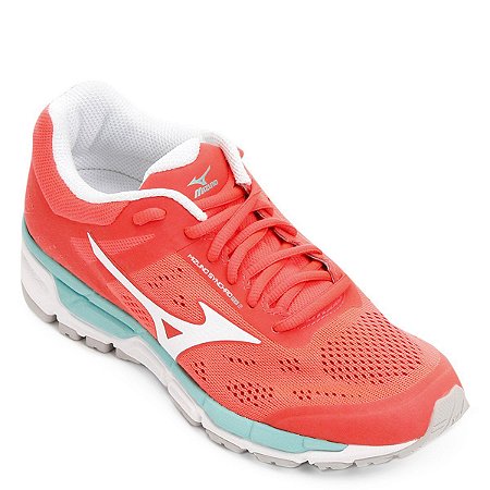 Tenis Mizuno Synchro MX2 Trend Vermelho/Verde - 10K Sports