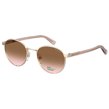 Óculos de Sol Tommy Hilfiger 1922 Dourado Lente Rosa