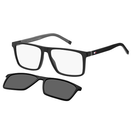 Óculos de Sol Tommy Hilfiger 2086 Preto Polarizado CIipOn