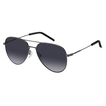 Óculos de Sol Tommy Hilfiger 2111 Preto Lente Cinza