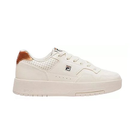 Tenis Fila Ardenza Feminino Bege/Dourado
