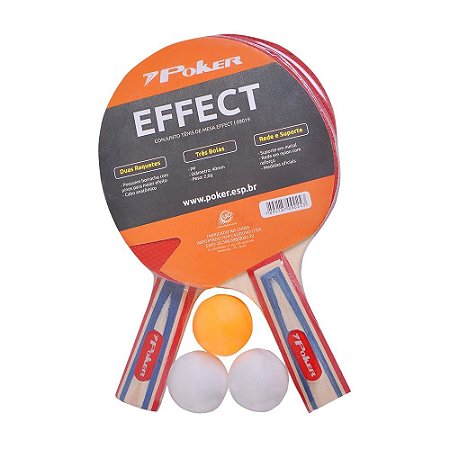 Kit Tenis De Mesa Poker Effect